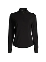 Gratiot Quarter-Zip Top