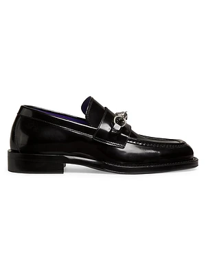 Barbed Leather Loafers