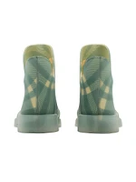 Marsh Check Rain Boots