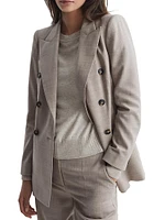 Hazel Wool Double-Breasted Blazer