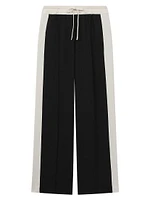 May Colorblocked Wide-Leg Pants