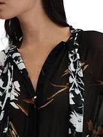 Tora Tie-Neck Blouse