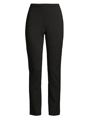 Ponte Tapered Ankle Pants