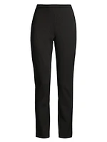 Ponte Tapered Ankle Pants