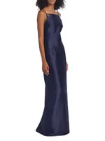 Pryce Embellished Mikado Satin Gown