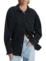 Camryn Oversized Denim Shirt