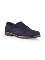 Coringto Suede Wingtip Lace-Up Derbys