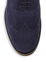 Coringto Suede Wingtip Lace-Up Derbys