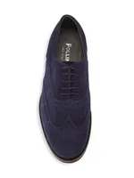 Coringto Suede Wingtip Lace-Up Derbys