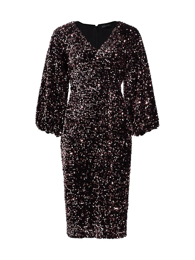 The Robin Sequined Sheath Dress