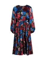 The Audrey Floral Midi-Dress