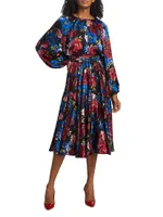 The Audrey Floral Midi-Dress