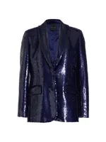 The Taylen Sequined Blazer