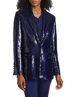 The Taylen Sequined Blazer