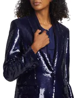 The Taylen Sequined Blazer