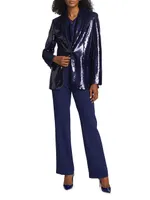 The Taylen Sequined Blazer