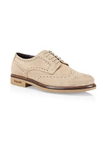 Corinto Suede Wingtip Lace-Up Derbys