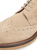 Corinto Suede Wingtip Lace-Up Derbys