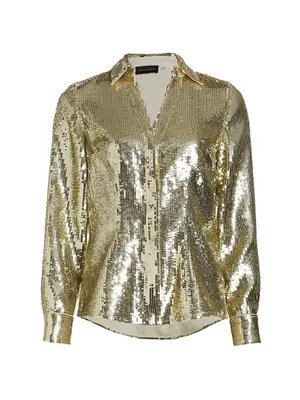 The Tassia Sequined Shirt