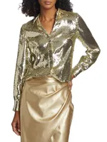 The Tassia Sequined Shirt