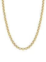 14K Yellow Gold Rimini Rolo Necklace