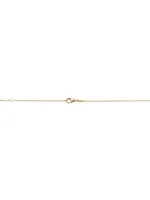 14K Yellow Gold Spring Bloom Pendant Necklace