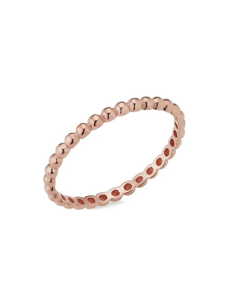 14K Rose Gold Have a Ball Stack Ring