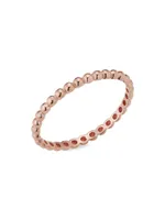 14K Rose Gold Have a Ball Stack Ring