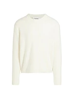 Cashmere-Blend Crewneck Sweater