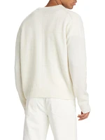 Cashmere-Blend Crewneck Sweater