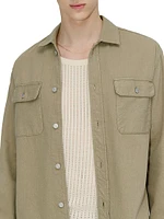 Cotton Terry Overshirt