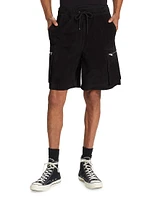 Suede Cargo Shorts