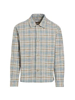 Plaid Cotton Relaxed-Fit Shirt