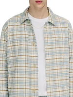 Plaid Cotton Relaxed-Fit Shirt