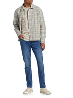 Plaid Cotton Relaxed-Fit Shirt