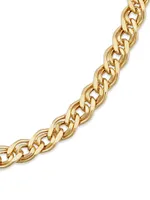14K Yellow Gold Woven Love Bracelet