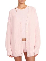 Matilda Wool-Blend Oversized Cardigan