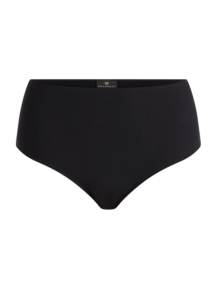 Anguilla High-Waist Bikini Bottoms