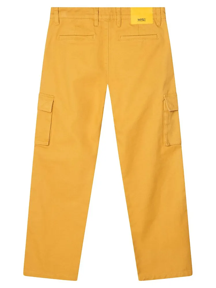 Cotton Relaxed-Fit Cargo Pants