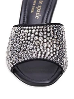 Malibu Crystal Mule Sandals