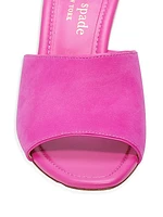 Malibu Winter Suede Mule Sandals
