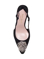 Celestia Crystal Slingback Pumps