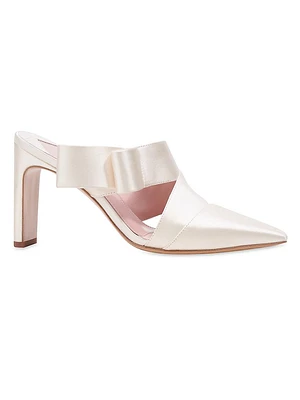 Bianca Satin Wrap Pumps