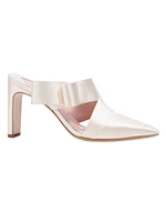 Bianca Satin Wrap Pumps