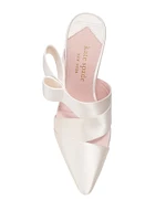 Bianca Satin Wrap Pumps