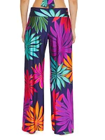 Wailea Printed Wide-Leg Pants