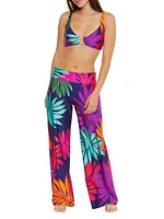 Wailea Printed Wide-Leg Pants