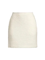 Addison Wool-Blend Miniskirt