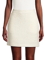 Addison Wool-Blend Miniskirt