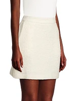 Addison Wool-Blend Miniskirt